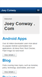 Mobile Screenshot of joeyconway.com